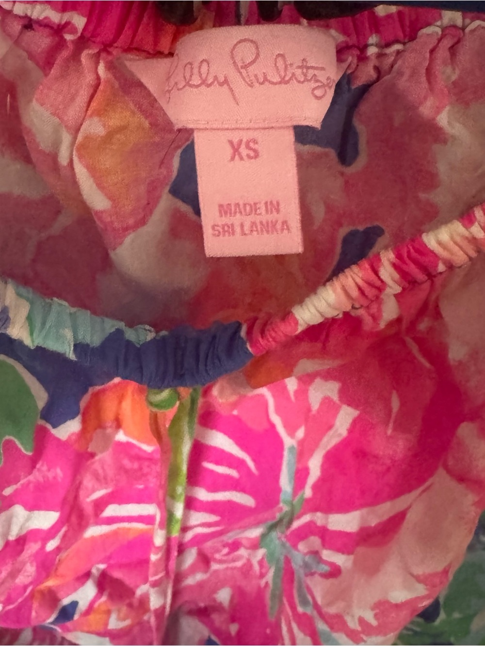 Lilly Pulitzer Off the Shoulder Top - Picture 2 of 2